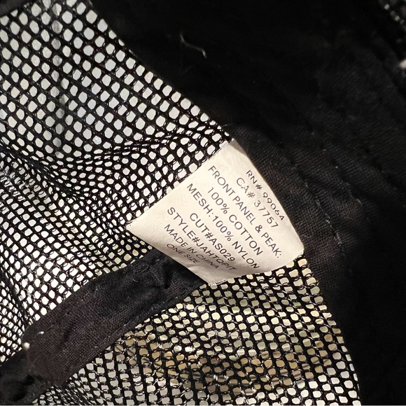 Billabong Adjustable Baseball Hat. OS. White black red - Picture 6 of 6